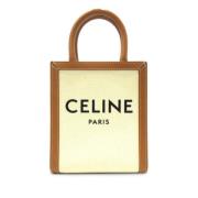Pre-owned Leather celine-bags Celine Vintage , White , Dames