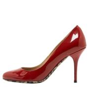 Pre-owned Leather heels Dolce & Gabbana Pre-owned , Red , Dames