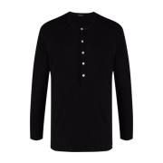 Zwarte T-shirts en Polos van Tom Ford Tom Ford , Black , Heren