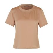 Stijlvolle Dames T-Shirt Top Windsor , Brown , Dames