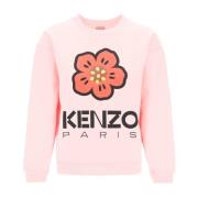 Boke Flower Crew-Neck Sweatshirt Kenzo , Pink , Dames