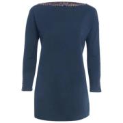 Pre-owned Knit tops Missoni Pre-owned , Blue , Dames