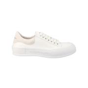 Cotton sneakers Alexander McQueen , White , Dames