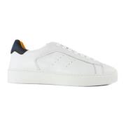Witte Leren Sneakers met Memory Foam Binnenzool Doucal's , White , Her...