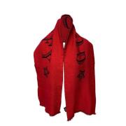 Pre-owned Wool scarves Gucci Vintage , Red , Dames