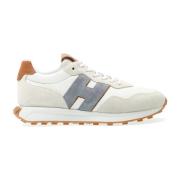 Witte en blauwe hardloopschoenen Hogan , White , Heren