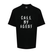 Agent T-Shirt 44 Label Group , Black , Heren