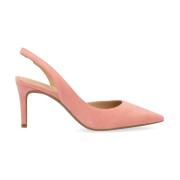 Flex Pump Slingback in roze suède Michael Kors , Pink , Dames