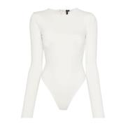 Rijst Bodysuit Entire Studios , White , Dames