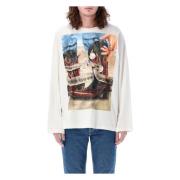 Dice Game Longsleeve T-shirt Palm Angels , Multicolor , Heren