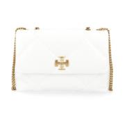 Diamond Quilt Wit Tory Burch , White , Dames