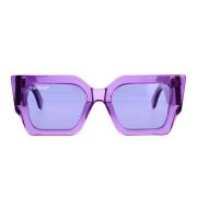 Sunglasses Off White , Purple , Unisex