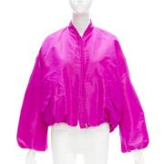 Pre-owned Silk outerwear Valentino Vintage , Pink , Dames