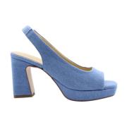 Cordes Sandaal Ctwlk. , Blue , Dames