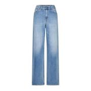 Comfortabele high-waist jeans Replay , Blue , Dames