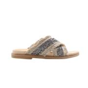 Stijlvolle Zomer Slip-On Sandalen Ctwlk. , Multicolor , Dames