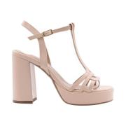 Zebedeus Sandaal Donna Lei , Beige , Dames