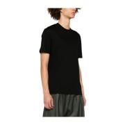 Zwart Logo Relief T-Shirt Dsquared2 , Black , Heren