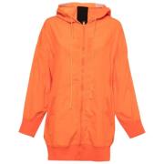 Pre-owned Fabric outerwear Valentino Vintage , Orange , Dames