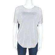 Pre-owned Cotton tops Armani Pre-owned , Gray , Dames