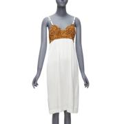 Pre-owned Fabric dresses Dries van Noten Pre-owned , Yellow , Dames