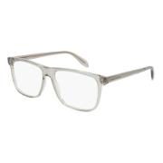 Beige Eyewear Frames Alexander McQueen , Beige , Unisex