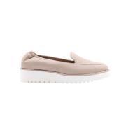 Stijlvolle Pistol Loafers voor Vrouwen Donna Lei , Beige , Dames