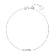 Ovaal Armband van Sterling Zilver met Witte Zirkonia Sif Jakobs Jewell...