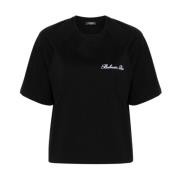 T-Shirts Balmain , Black , Dames