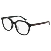 Black Green Logo Eyewear Frames Gucci , Black , Unisex