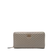 Ryder Zip Around Portemonnees Pinko , Beige , Dames