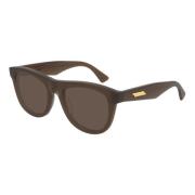 Brown Sunglasses Bv1001S Bottega Veneta , Brown , Unisex