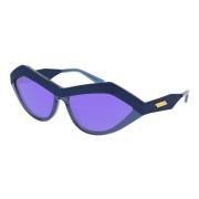 Blue/Violet Sunglasses Bottega Veneta , Blue , Unisex