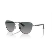 Silver Grey Shaded Sunglasses Vogue , Gray , Dames