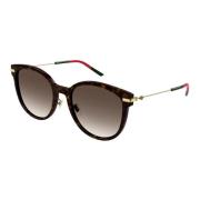 Havana/Brown Shaded Sunglasses Gucci , Brown , Dames