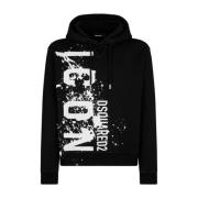 Icon Splash Cool Fit Sweaters Dsquared2 , Black , Heren