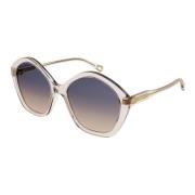 Pink/Green Blue Shaded Sunglasses Chloé , Pink , Dames