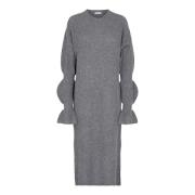 Knitted Dresses Designers Remix , Gray , Dames