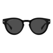 Black/Grey Sunglasses Dsquared2 , Black , Heren