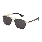 Origins 3 Spl890 Sunglasses Shiny Rose Gold Police , Gray , Unisex