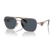 Rose Gold/Dark Grey Sunglasses Prada , Yellow , Dames