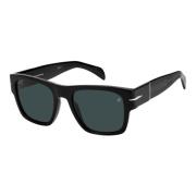 Bold Sunglasses in Black/Dark Blue Eyewear by David Beckham , Black , ...