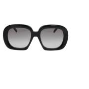 Stijlvolle zonnebril met 53mm lensbreedte Loewe , Black , Unisex