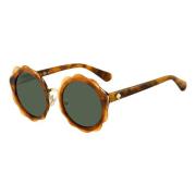 Havana/Green Sunglasses Karrie/S Kate Spade , Brown , Dames