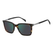 Brown Horn/Green Sunglasses DB 1130/S Eyewear by David Beckham , Brown...