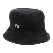 Hats Y-3 , Black , Dames