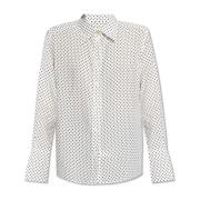 Overhemd met gestippeld patroon Paul Smith , White , Dames