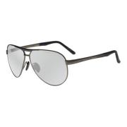 Ruthenium/Light Grey Sunglasses Porsche Design , Gray , Unisex