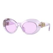 Junior Sunglasses Transparent Violet/Light Violet Versace , Purple , U...