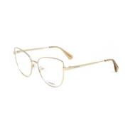 Gold Palladium Eyewear Frames Mo5020 Max & Co , Yellow , Dames